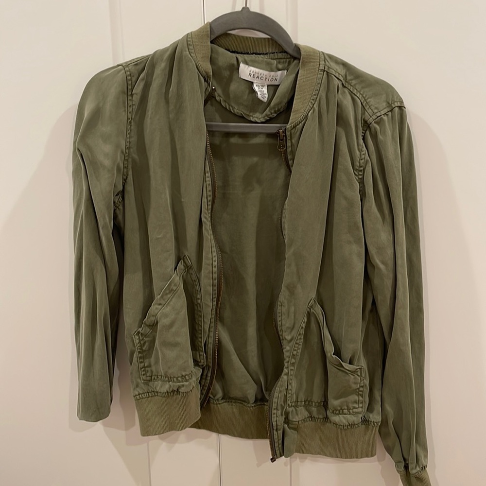 Kenneth Cole reaction bomber jacket